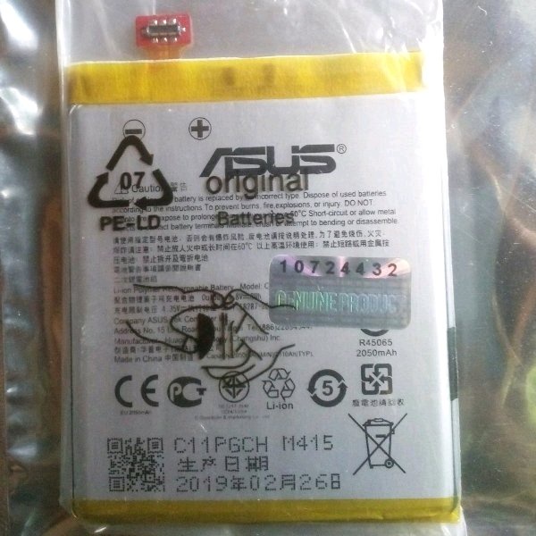 Batre Battery Baterai Batre Asus Zenfone 5 Original Realpict