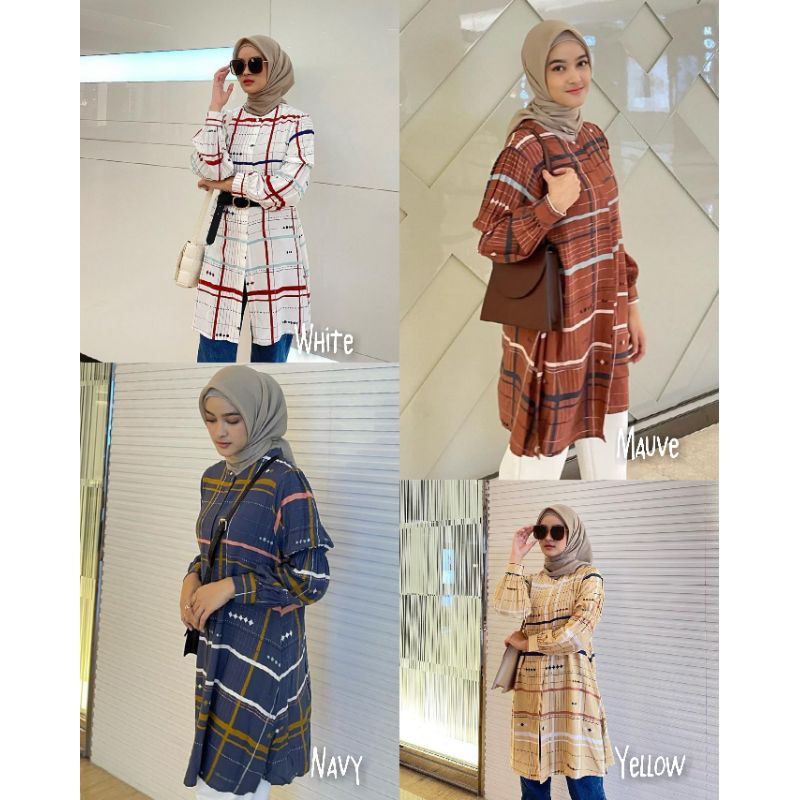 jenna blouse vanilla hijab