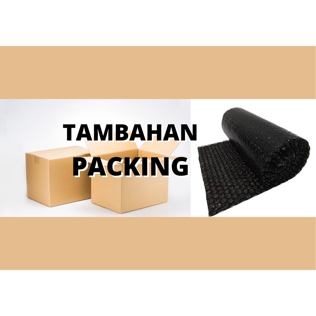 

TAMBAHAN PACKING BUBLE WRAP,KARDUS,BUBLE WRAP + KARDUS