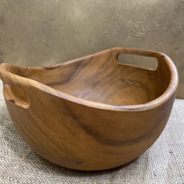 Wooden Salad Bowl / Mangkok Salad Kayu