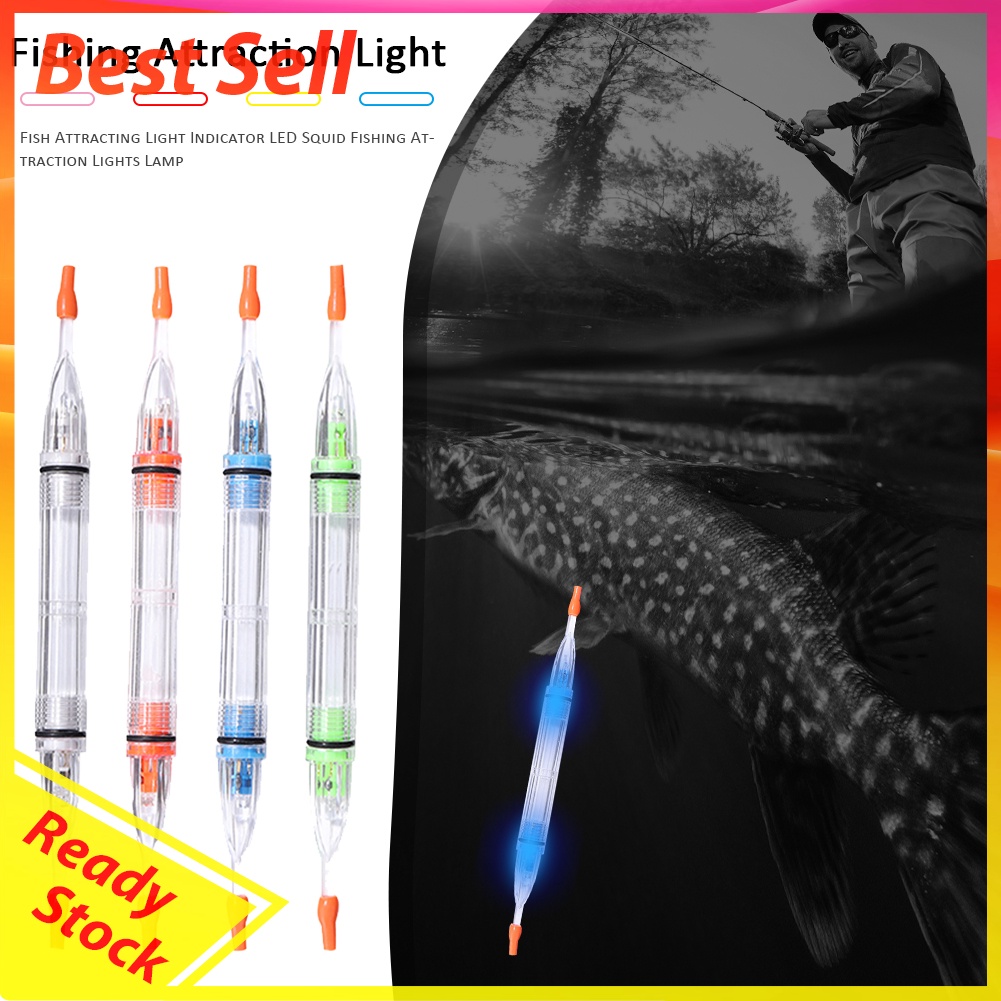 Fish Attracting Light Indicator LED Squid Fishing Attraction Lights Lamp