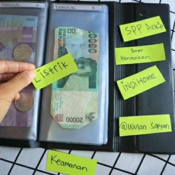 

bm≛Model Baru⁑➳ Binder Keuangan Ziplock Budgeting Nabung Tabungan Uang Planner Organizer Keuangan A01 94 ≛