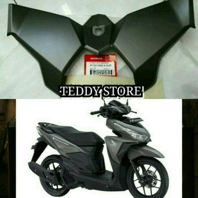 COVER TEBENG LACI BAGASI DEPAN HONDA NEW VARIO TECHNO  150 BROWN COKLAT