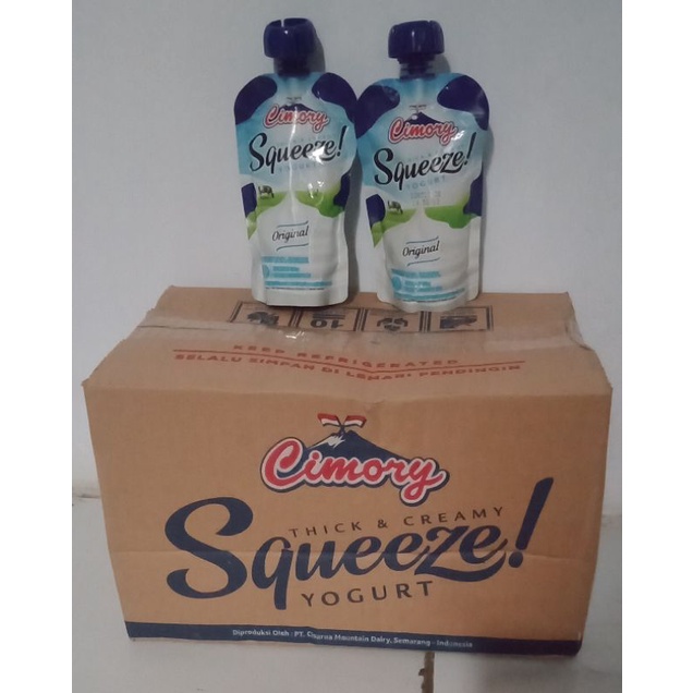 

satu dus cimory squeeze, squeeze yogurt cimory,cimory squeeze yogurt