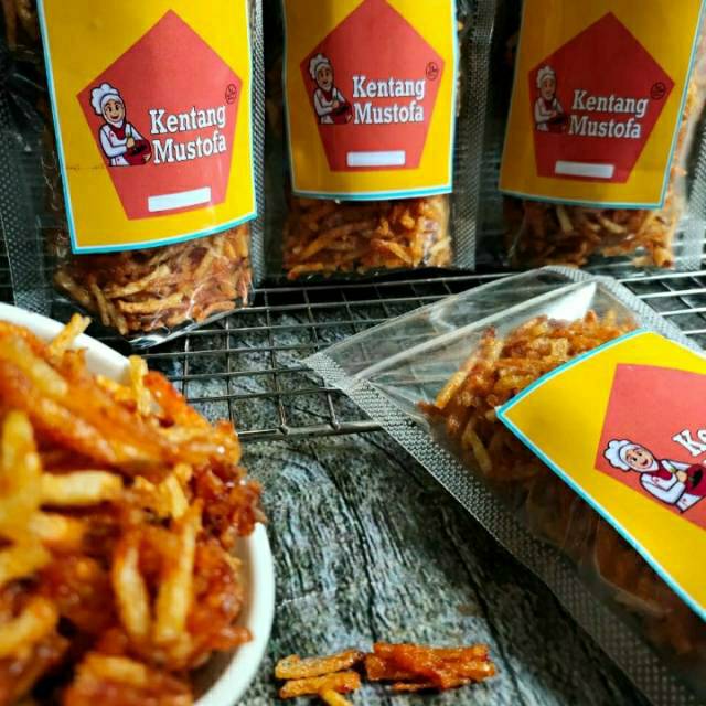

Kentang Mustofa Original dan Pedas Manis