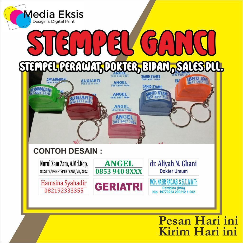 

STEMPEL GANTUNGAN KUNCI | STEMPEL DOKTER | STEMPEL PERAWAT | STEMPEL BIDAN | STEMPEL NOMOR HP | STEMPEL FLASH OTOMATIS