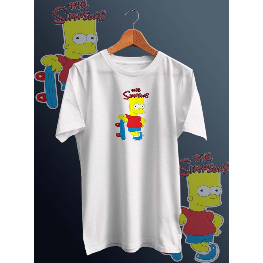 KAOS DISTRO DIGITAL FULLPRINT GAMBAR THE SHIMPSON