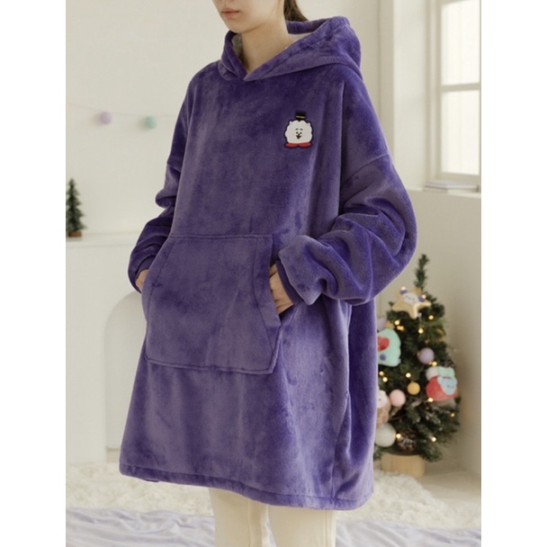[READY] SALE BT21 Blanket Hoodie RJ Official