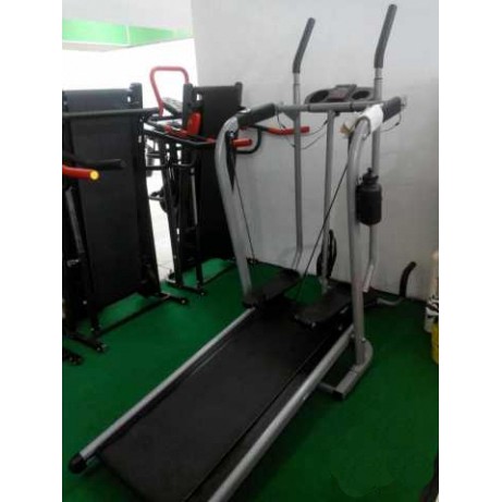 Alat fitness treadmill manual Freestyle Glider Monitor Elektrik Pulse