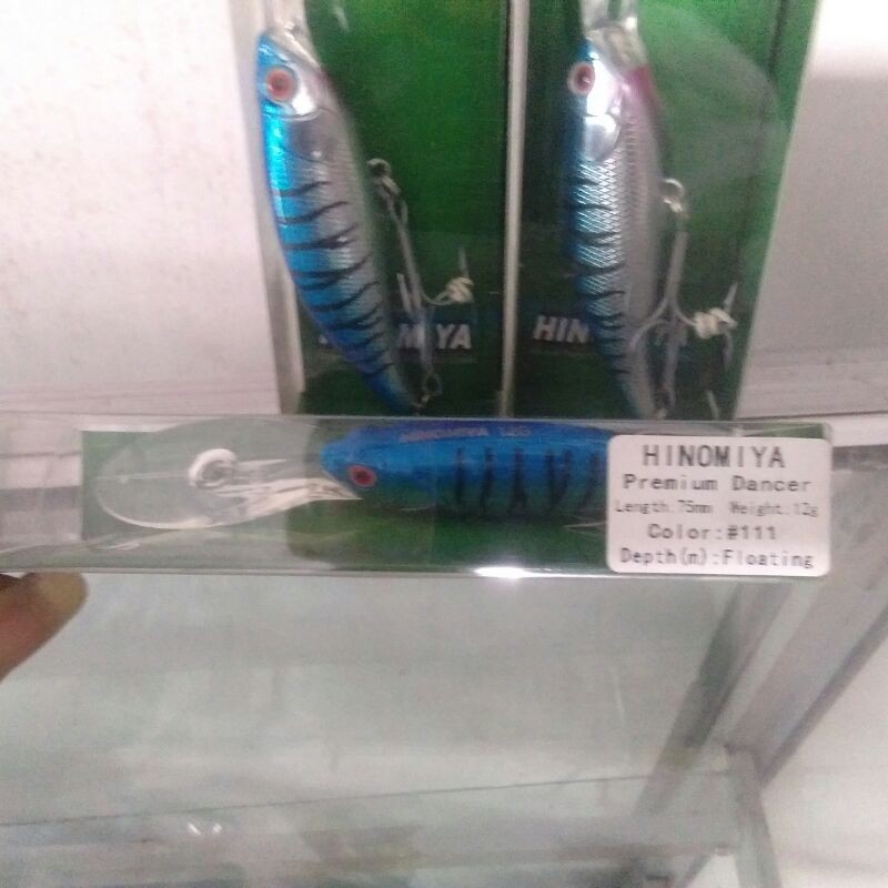 lure minnow Hinomiya Premium Dancer 75mm
