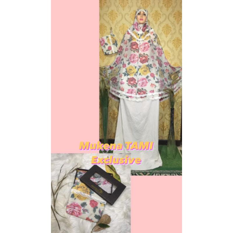 Mukena Silky Premium Ekclusive model 2In1