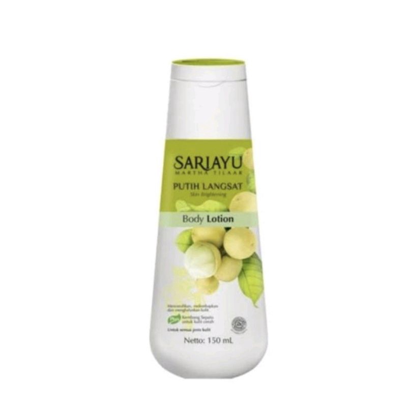 sariayu putih langsat body lotion
