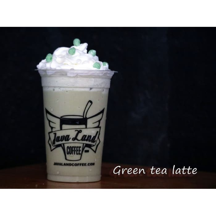 Javaland Bubuk Minuman Rasa Green Tea / Matcha Late 1Kg - Regular Plain | Bubble Powder Drink Boba