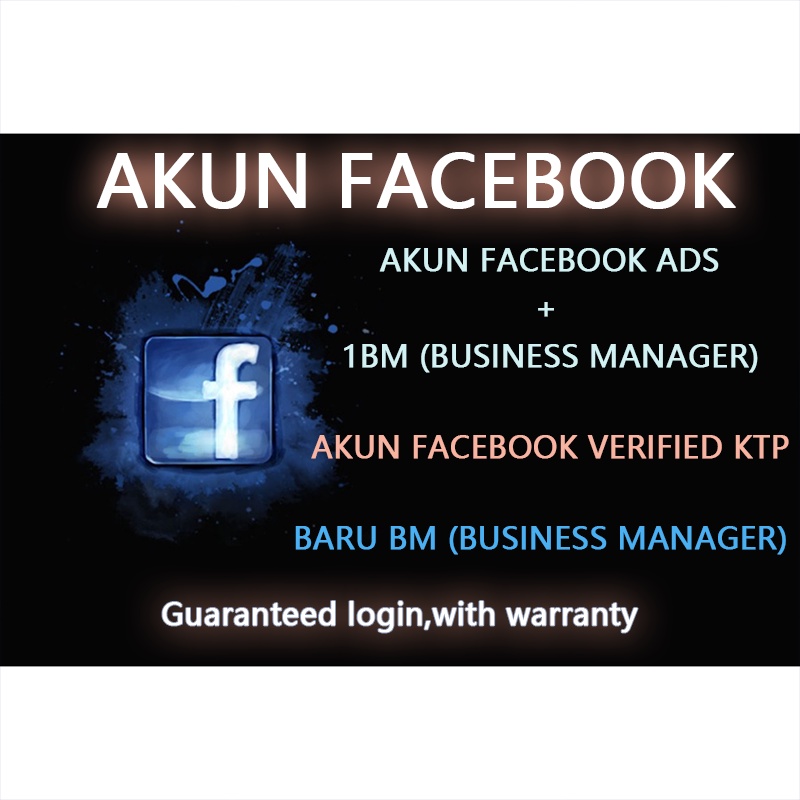 akun Facebook ads+bm+marketplace+️Akun Facebook Verified KTP