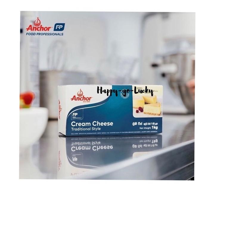 

Ready stock Anchor Cream Cheese Keju Krim 250 gr / 500 gr / 1 kg 45