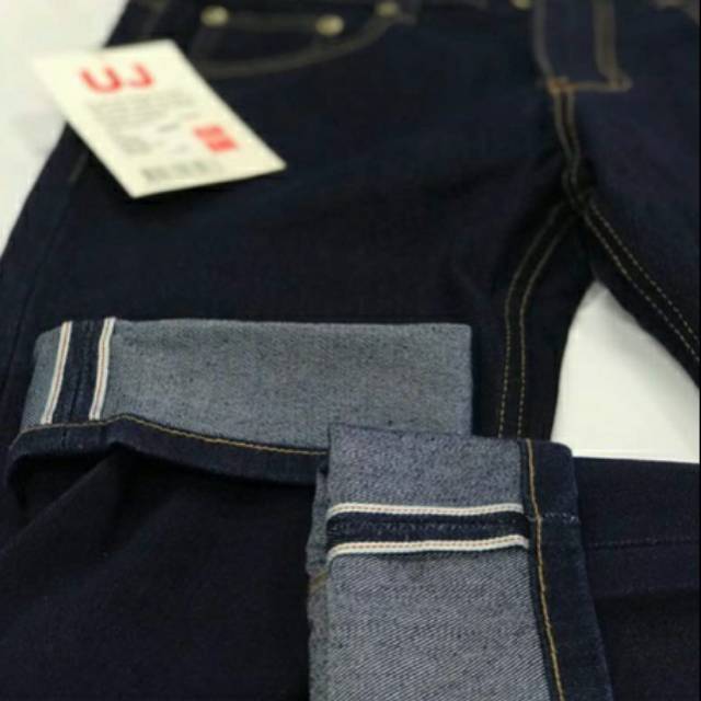 celana uniqlo selvedge