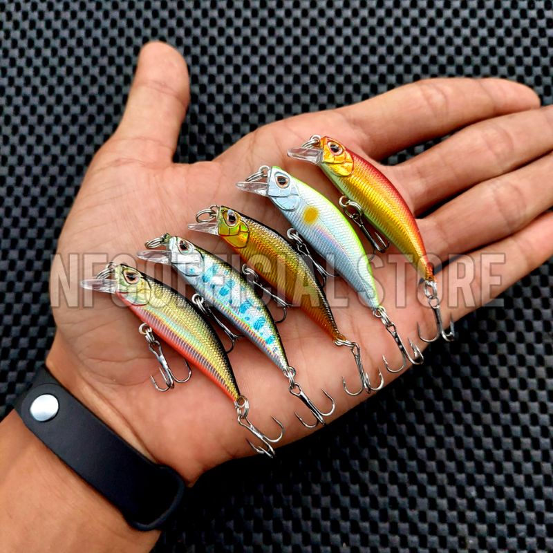 Lure minnow sinking 5 cm 5 gram BEST KILLER ACTION
