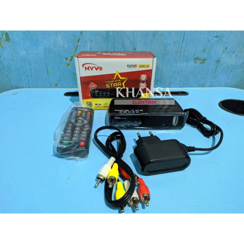 Digital Set Top Box HD / STB Siaran DVB T2 Receiver