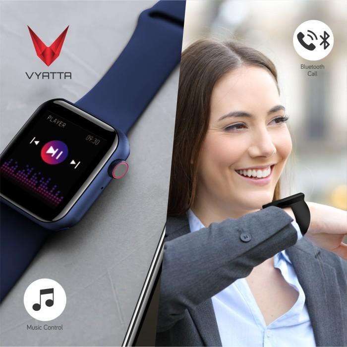 VYATTA Fitme U Smartwatch -Bluetooth Phone Call, GPS Connected, SPO2