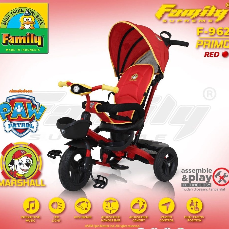 Sepeda roda 3 family 962
