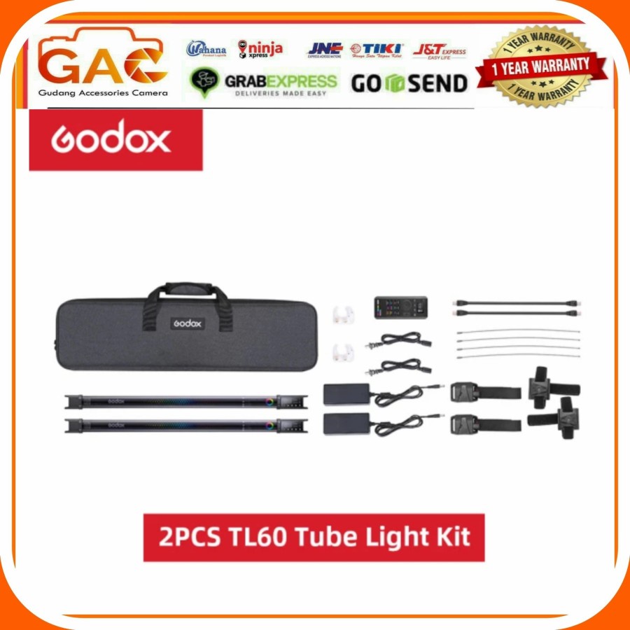 godox LED RGB TL-60 TL60 TUBE KIT 1