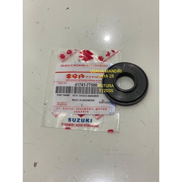 SEAT SHOCK ABSOBER PLASTIK TATAKAN SHOCK BREKER DEPAN FUTURA T120SS