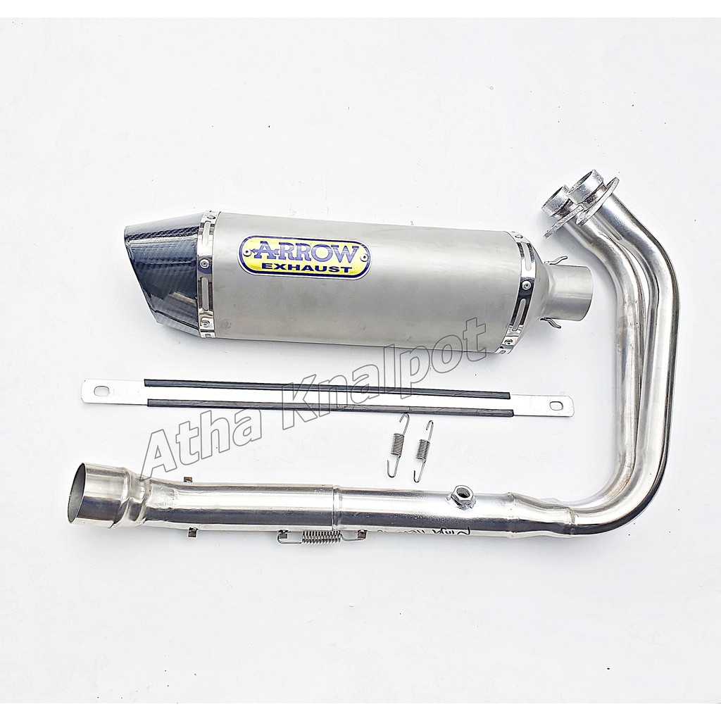 Knalpot Arrow Sanblast R25 NINJA fi CBR 250RR Stainless