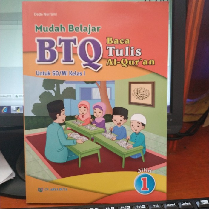 BTQ BUKU BACA TULIS AL - QURAN SD/MI KELAS 1 ( ARYA DUTA )