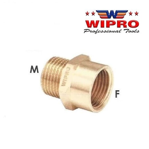 FEMALE &amp; MALE NIPPLE WN5129 1/8&quot; X 1/2&quot; (WIPRO)