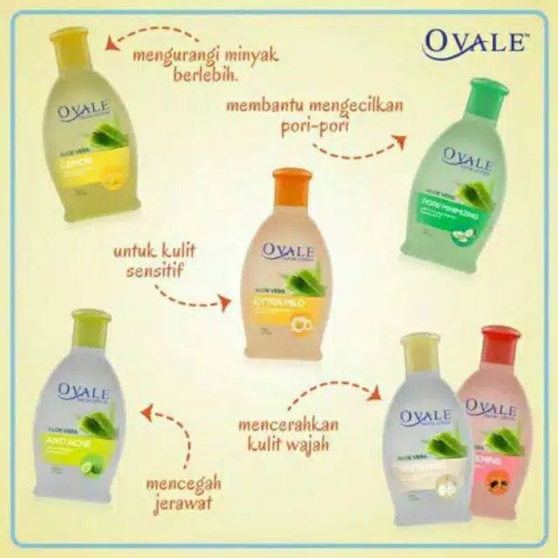 OVALE FACIAL LOTION PEMBERSIH WAJAH