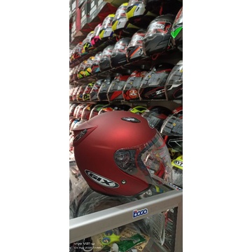 helm gix red doff original