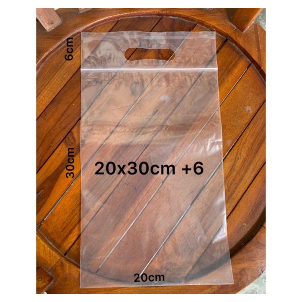 

Plastik Klip C-tik (20x30+6 cm) - Bening