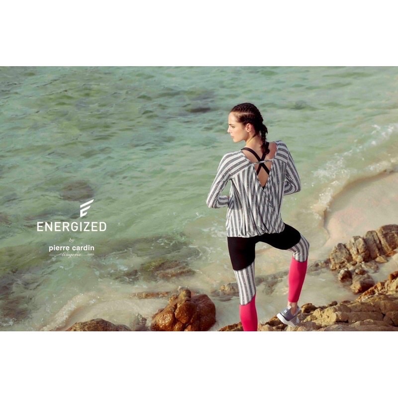 baju sport energized by pierre cardin hello top atasan branded 806-011070 lengan panjang