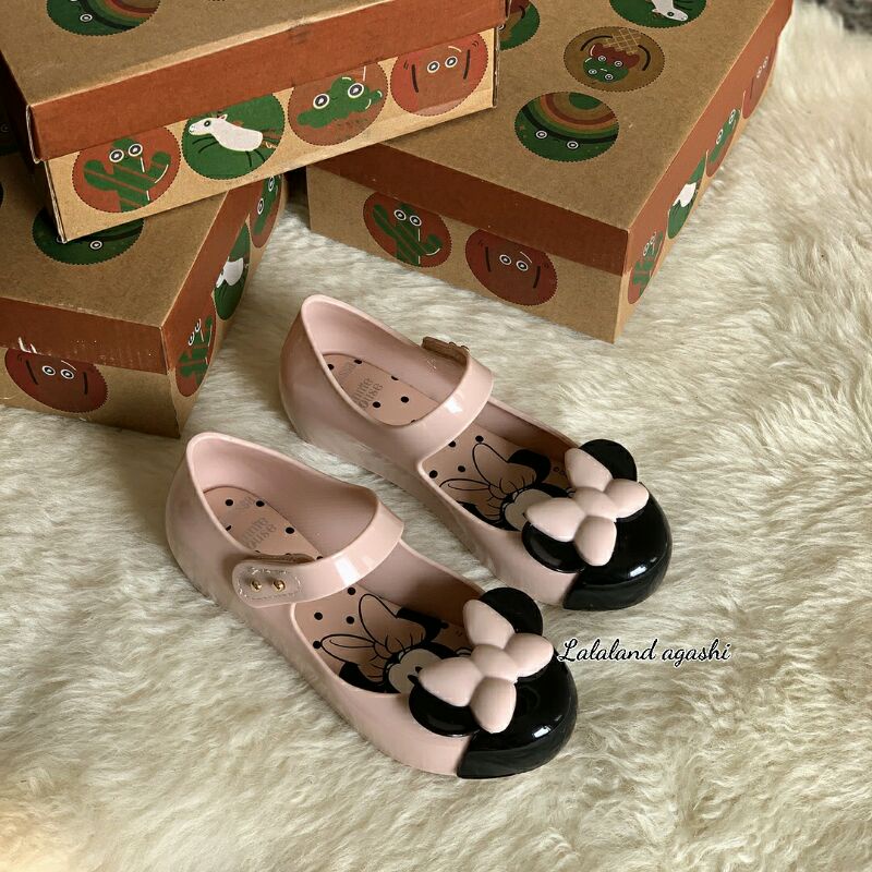 Sepatu minimel minnie mouse PINK/sepatu anak disney/sepatu melissa disney/sepatu baby minnie