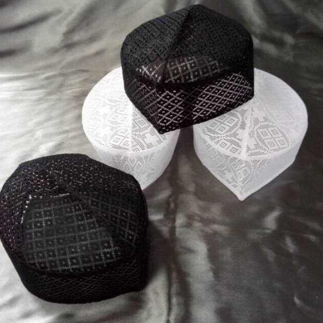 Kopiah Jaring Keras / kopiah habaib / kopiah habib bahar / kopiah murah