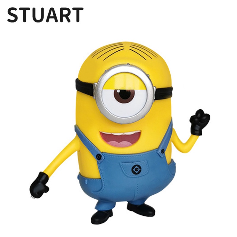 Mainan Despicable Me 2 The Minions Action Figure Role Bob Kevin Stuart Bahan PVC Untuk Hadiah Anak