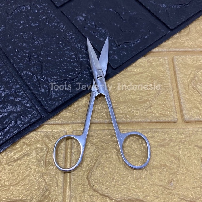 

Gunting Stainless Steel Untuk Perhiasan / Gunting SS Tajam Kuat