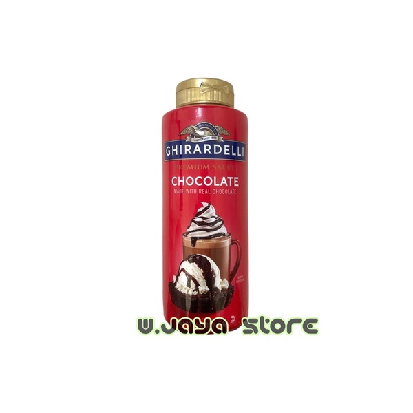 Ghirardelli Premium Sauce Chocolate 454g / Saus Cokelat