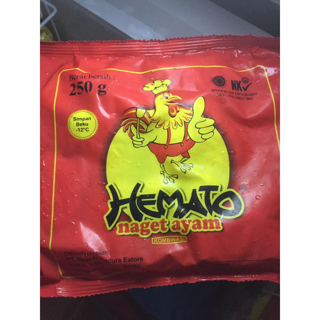 

HEMATO NUGET AYAM 250gr