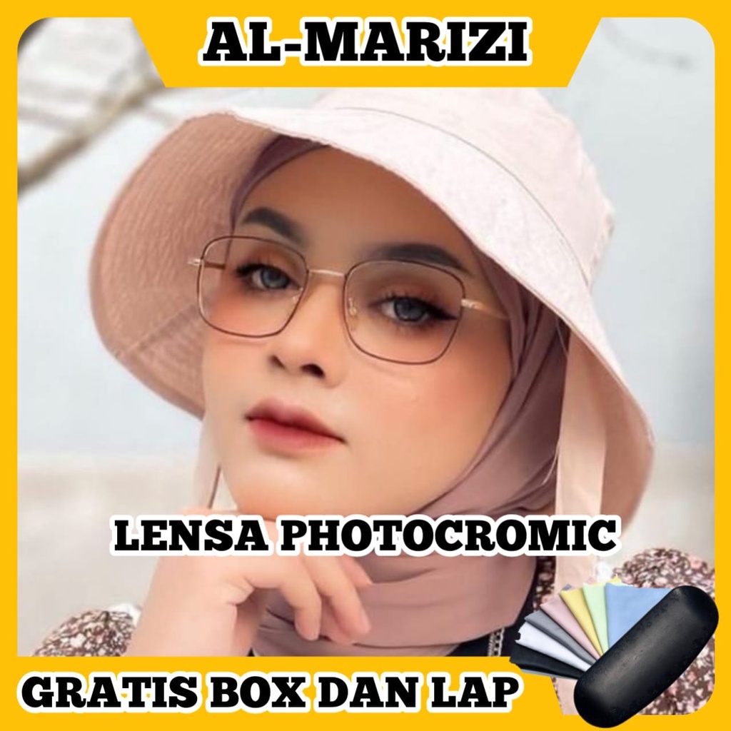 [TERMURAH] Kacamata Photocromic Korea / Anti Radiasi 2 In 1 Potokromik Photochromic Pria Wanita Fotocromic Potocromic