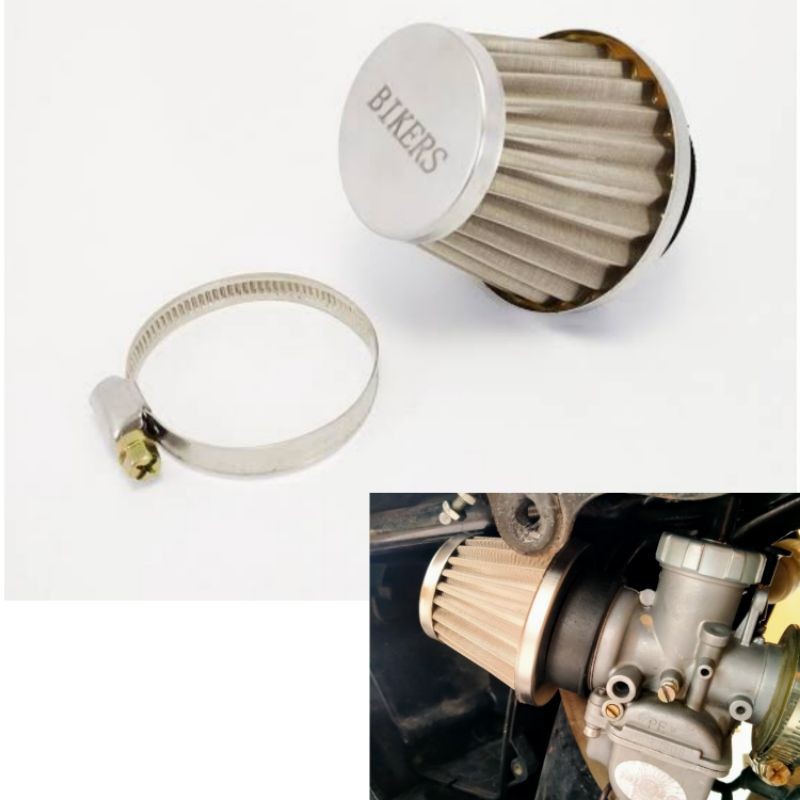 Filter Carburator stainless anti karat All In Bisa Untuk Karbu pe pwk 24 26 Dan 28