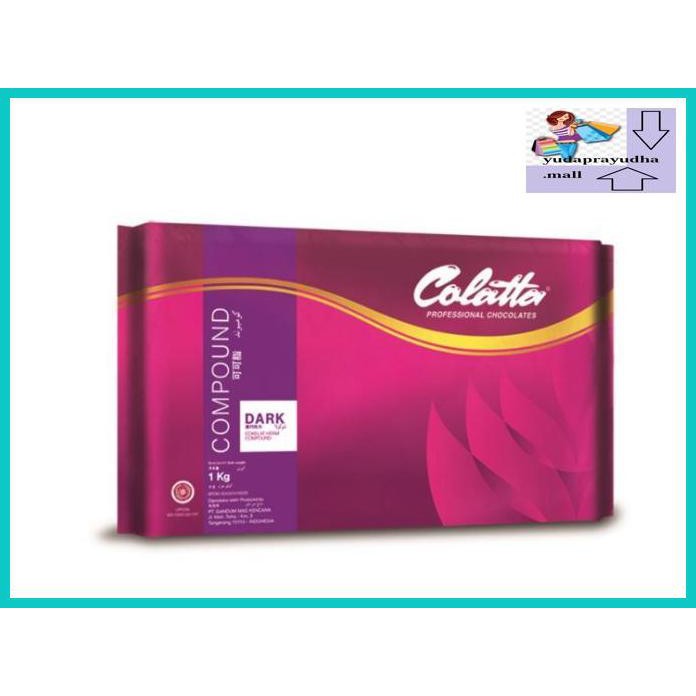 

54Etr7U- Colatta Dark Chocolate Compound 1Kg / Colatta Dcc / Coklat Masak 9Uhhjt7-