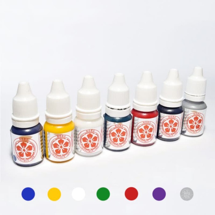 

Nobu Ink - Tinta Stempel Permanen Waterproof - 10ml - Putih New
