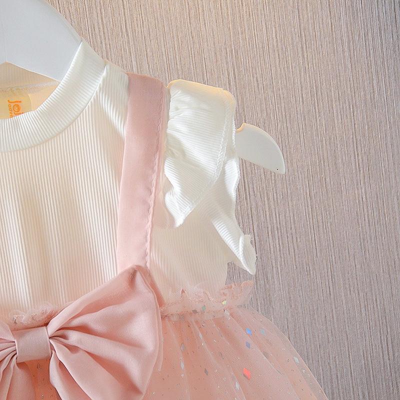 Bayi - 2 TAHUN | Yu-Ri Dress Baby Korea Style - Dress Tutu Fashion Bayi Gaya Elegant Korean Anak Perempuan Dres Pesta