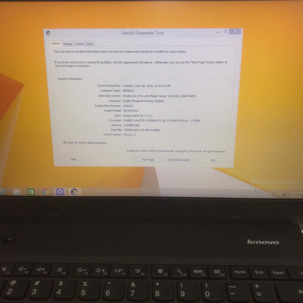 Lenovo Thinkpad E440 i5 Gen 4Th