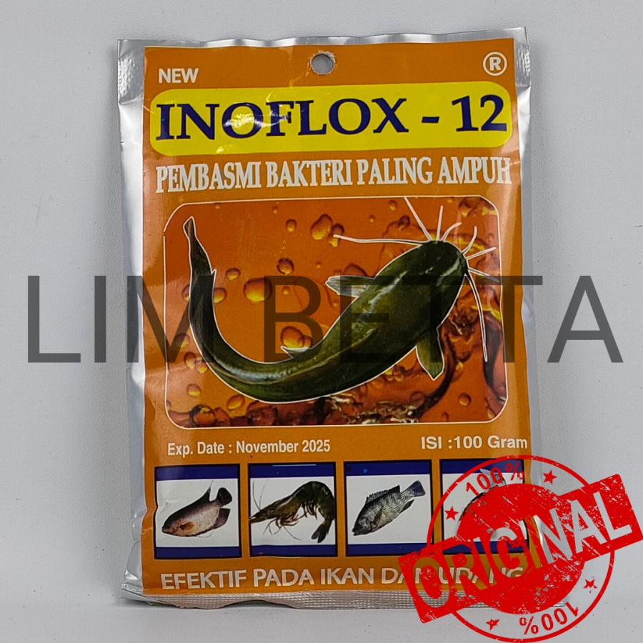 INOFLOX 12 / ANTIBIOTIK IKAN ENROFLOXACIN