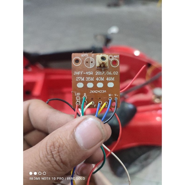 mesin rc atau mobil remot