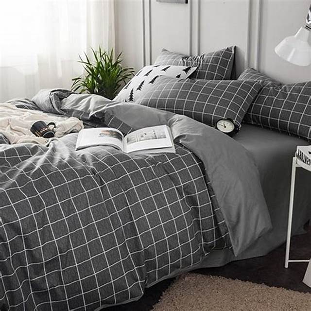 SPREI MOTIF AESTETIC KOTAK KOTAK SPREI KATUN LOKAL BAHAN KATUN DISPERSE ASLI ADEM TIDAK LUNTUR SPREI MURAH MOTIF MINIMALIS