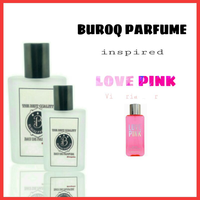 PARFUM WANITA VICTORIA SECRET LOVE PINK PARFUME WANGI TAHAN LAMA