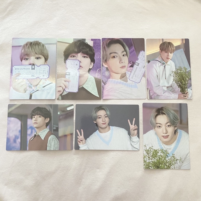 BTS Sowoozoo Mini Photocard mpc Special Card Jungkook Taehyung Jimin